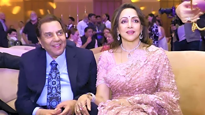 'He was...down to earth': Hema Malini's emotional tribute to Dharmendra