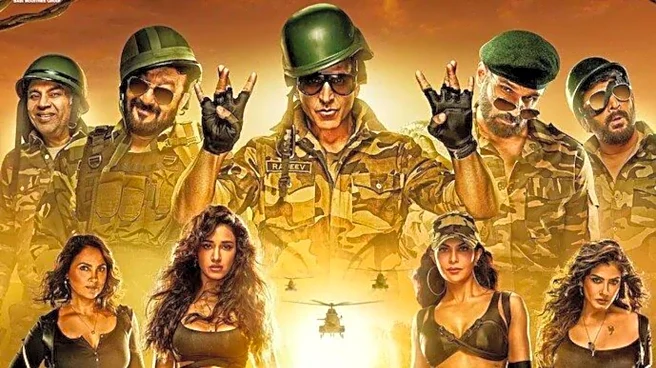 'Welcome 3': Mumbai gets jungle makeover for climax shoot