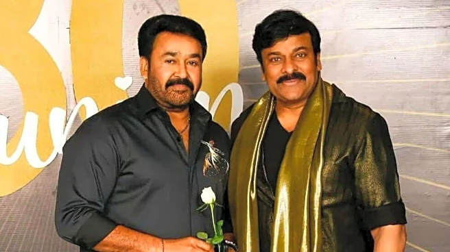 Chiranjeevi-Mohanlal to share screen for the 1st time in 'Mega158'?