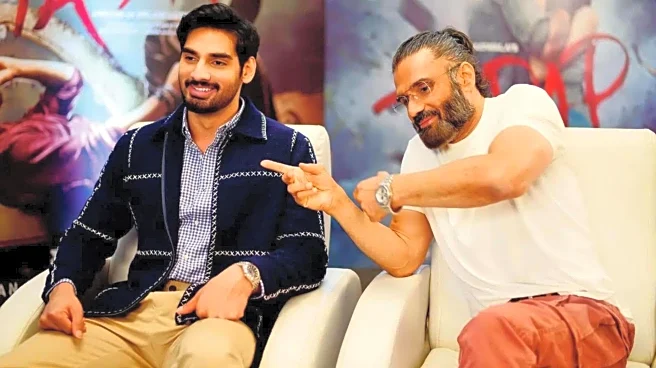 Ahan Shetty celebrates father's legacy with 'Border 2'