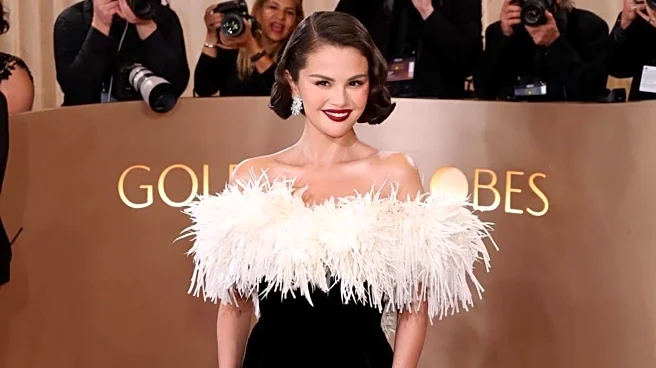 Selena Gomez's Golden Globes gown took  320 hours to make!