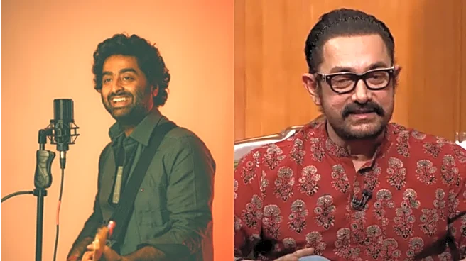 Aamir meets Arijit in Jiaganj, sparks collaboration rumors