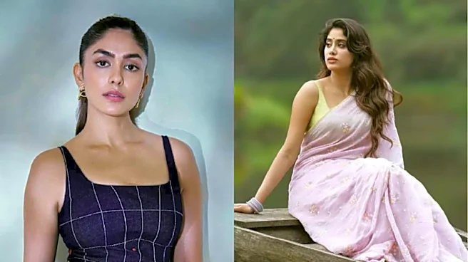 Mrunal, Janhvi to appear in 'Peddi's special song: Report