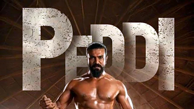 'Peddi': Ram Charan reveals new poster on Hanuman Jayanti