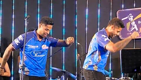 Suryakumar Yadav dances to viral 'Sher-e-Baloch' ahead of Delhi Capitals