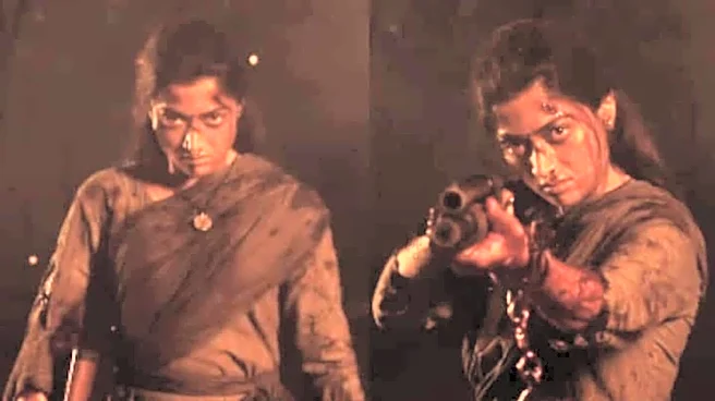 'Mysaa': Rashmika's birthday poster promises her most explosive role