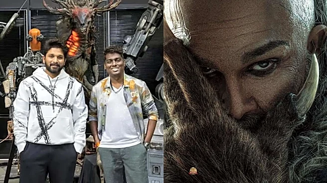 'AA22 x A6' is 'Raaka'! Allu Arjun's unrecognizable look out