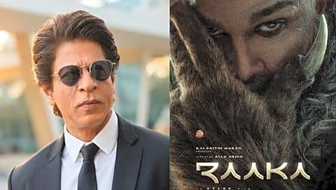 Khan wishes Allu happy 44th, cites Atlee's 'mass' on 'Raaka'