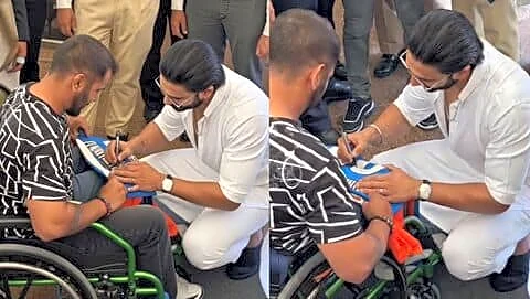 Wheelchair cricketer Khunti says Singh was down-to-earth at Ambani party