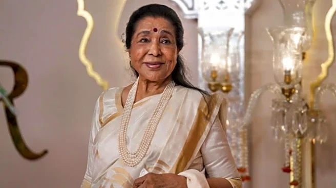 Asha Bhosle to be cremated with state honors tomorrow