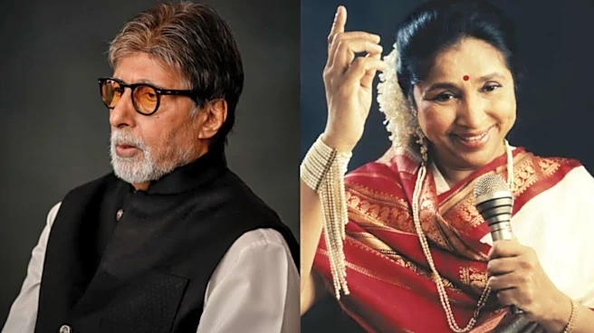 'In immense grief': Amitabh pens moving tribute to Asha Bhosle