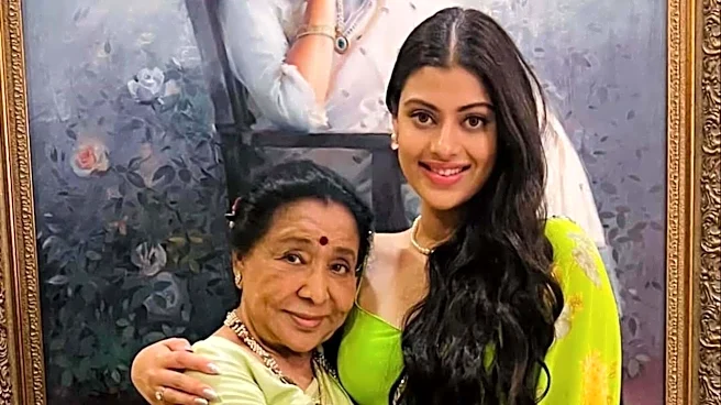 Asha Bhosle's granddaughter Zanai pens an emotional tribute to her