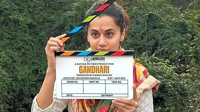 Taapsee Pannu to perform action sequences blindfolded in 'Gandhari'