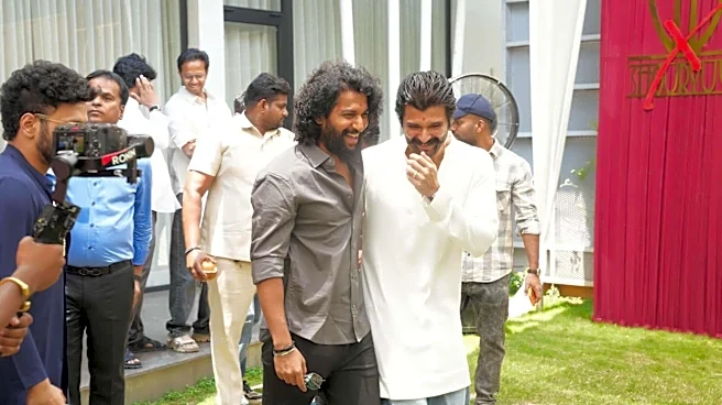 Vijay Deverakonda-Shouryuv's film launched; Nani attends as special guest