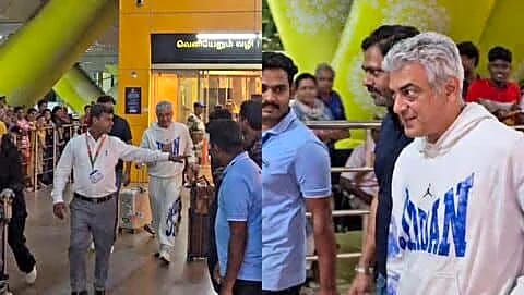 Actor Kumar flies from Belgium to vote in Thiruvanmiyur