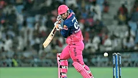 Vaibhav Sooryavanshi, 15, out for 8 against Lucknow Super Giants