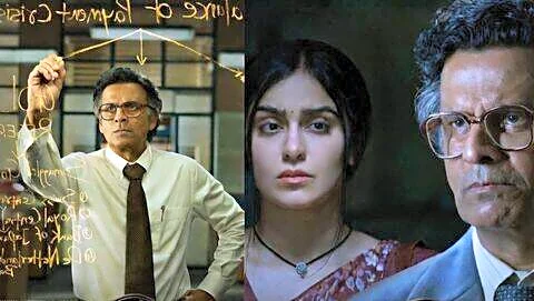 'Governor: The Silent Saviour' posters show Bajpayee, Sharma amid crisis