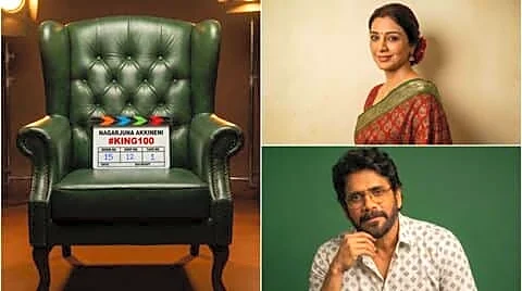 Tabu reunites with Nagarjuna as filming begins on 'King100'