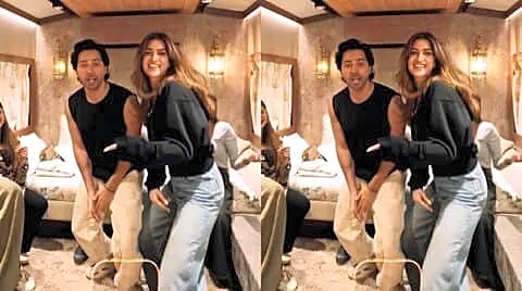 Sanon shares Instagram dance with Dhawan to 'Jab Talak'