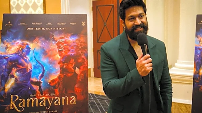 Yash says working on 'Ramayana' is 'demanding' but 'fascinating'