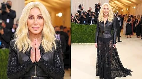 Sarkisian returns to Met Gala in Burberry styled by Wilson