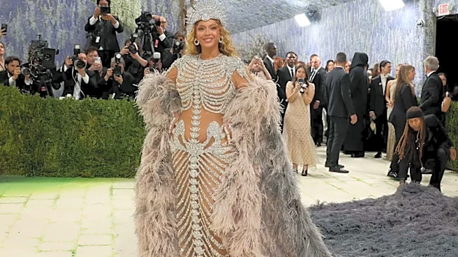 Beyoncé returns to Met Gala, stuns in skeleton dress