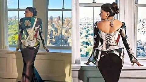 Birla honors Husain's painting at Met Gala in Reed gown