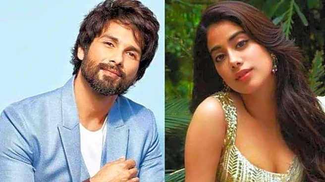 Janhvi Kapoor to lead Shahid Kapoor's upcoming relationship comedy?