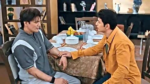Rio discovers Karan admits Nandini is wife and Ansh father