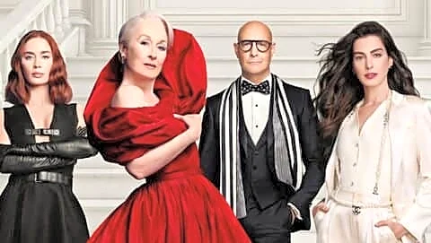 Streep Hathaway Blunt $12.5 million apiece 'The Devil Wears Prada' sequel