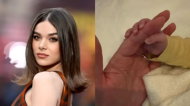 Hailee Steinfeld shares 1st photos of newborn on Mother's Day