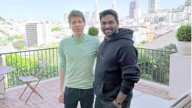 Zakir Khan meets Sam Altman at his San Francisco home