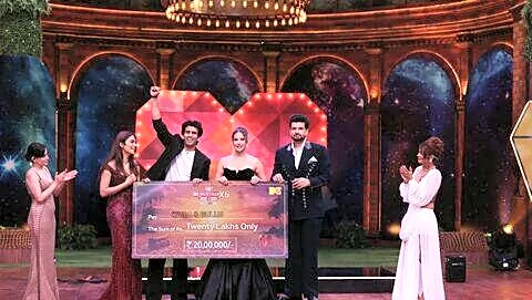 'Splitsvilla X6' winners Tanwar and Anu claim 20L prize