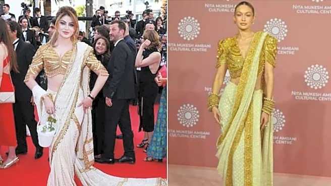 Cannes: Urvashi Rautela trolled for 'copying' Gigi Hadid's NMACC look