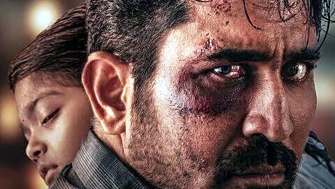 Antony's 'Appa Kutty' 1st look shows wounded father carrying daughter