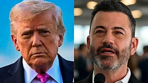 Kimmel calls out Trump for missing Trump Jr.'s Bahamas wedding
