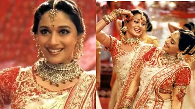 Wasn't pregnant during 'Dola Re' shoot: Madhuri shuts down rumors