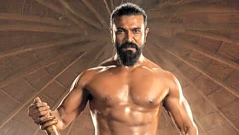 Charan returns with 'Peddi' as Chiranjeevi lauds 2 years' work