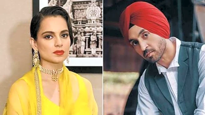 Years after feud, Kangana says she has 'nothing against' Diljit