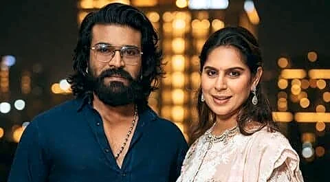 Konidela couple share 1st glimpse of twins on Instagram