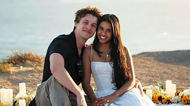 Mithun Chakraborty's daughter Dishani engaged to boyfriend Myles; see photos
