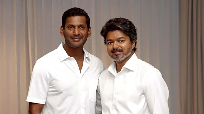 Actor Vishal meets CM Vijay, sponsors education for underprivileged girls