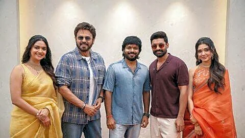 Venkatesh starts 'Venky Anil 5 - NKRAR2' filming with Ravipudi