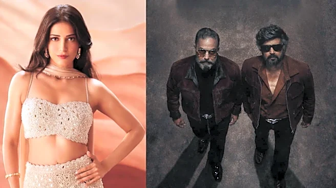 Shruti Haasan denies being part of 'KHxRK'