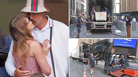 Madison Square Garden is being prepped for Swift Kelce wedding