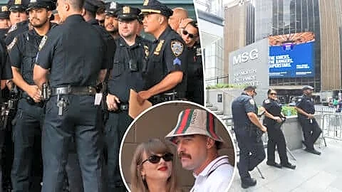 Swift, Kelce wedding security at Madison Square Garden exceeds $160,000