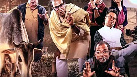 Poster drops for Bengali 'Phutaniganjer Mahesh' reimagining 'Mahesh' by Mukherjee