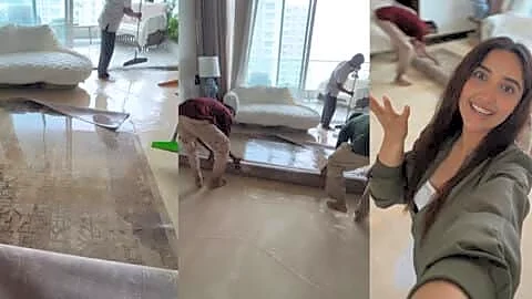 Kaur's Mumbai apartment video misinterpreted as rain, clarified burst pipe