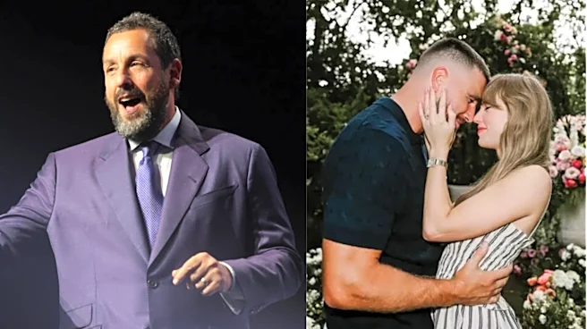 Adam Sandler played basketball hours before officiating Taylor-Travis wedding
