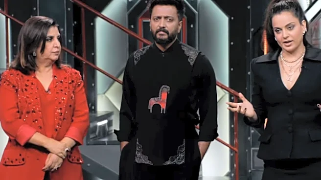 Kangana Ranaut returns to 'Lock Upp,' lauds Farah, Riteish